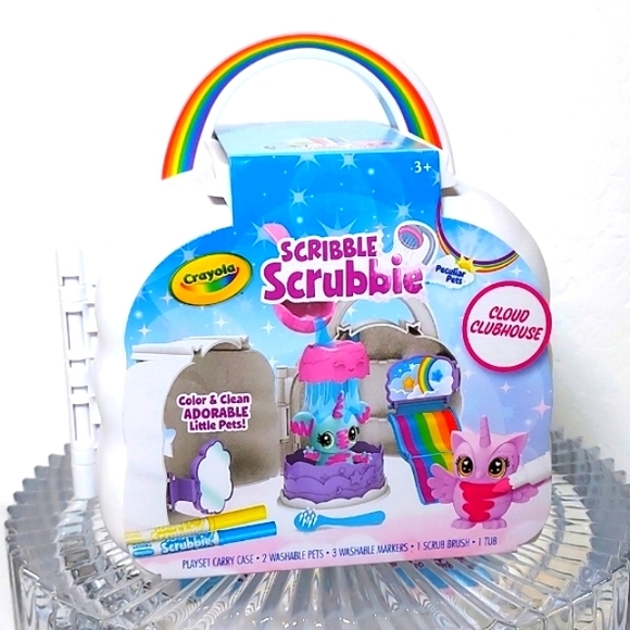 Crayola Scribble Scrubbie, Cloud Clubhouse Girls & Boys 3+ - Picture 2 of 8